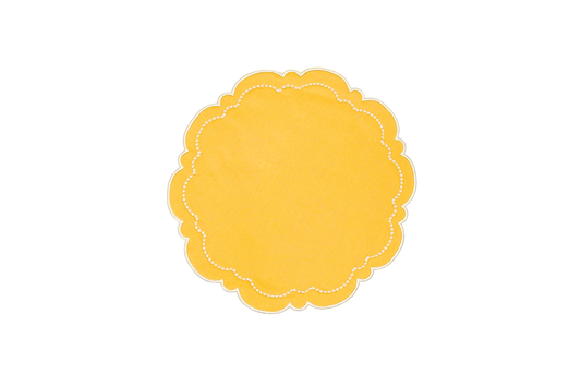 VELORA YELLOW FABRIC PLACEMAT
