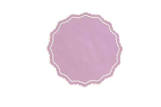 GRATITUDE LILA FABRIC PLACEMAT