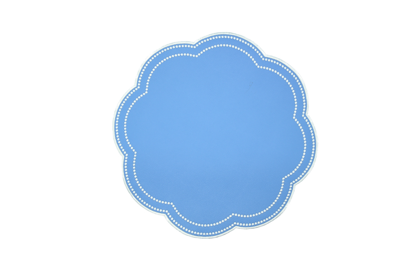 NURTURE LIGHT BLUE FAUX LEATHER PLACEMAT
