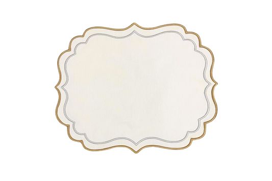 ARISTA CREAM FABRIC PLACEMAT