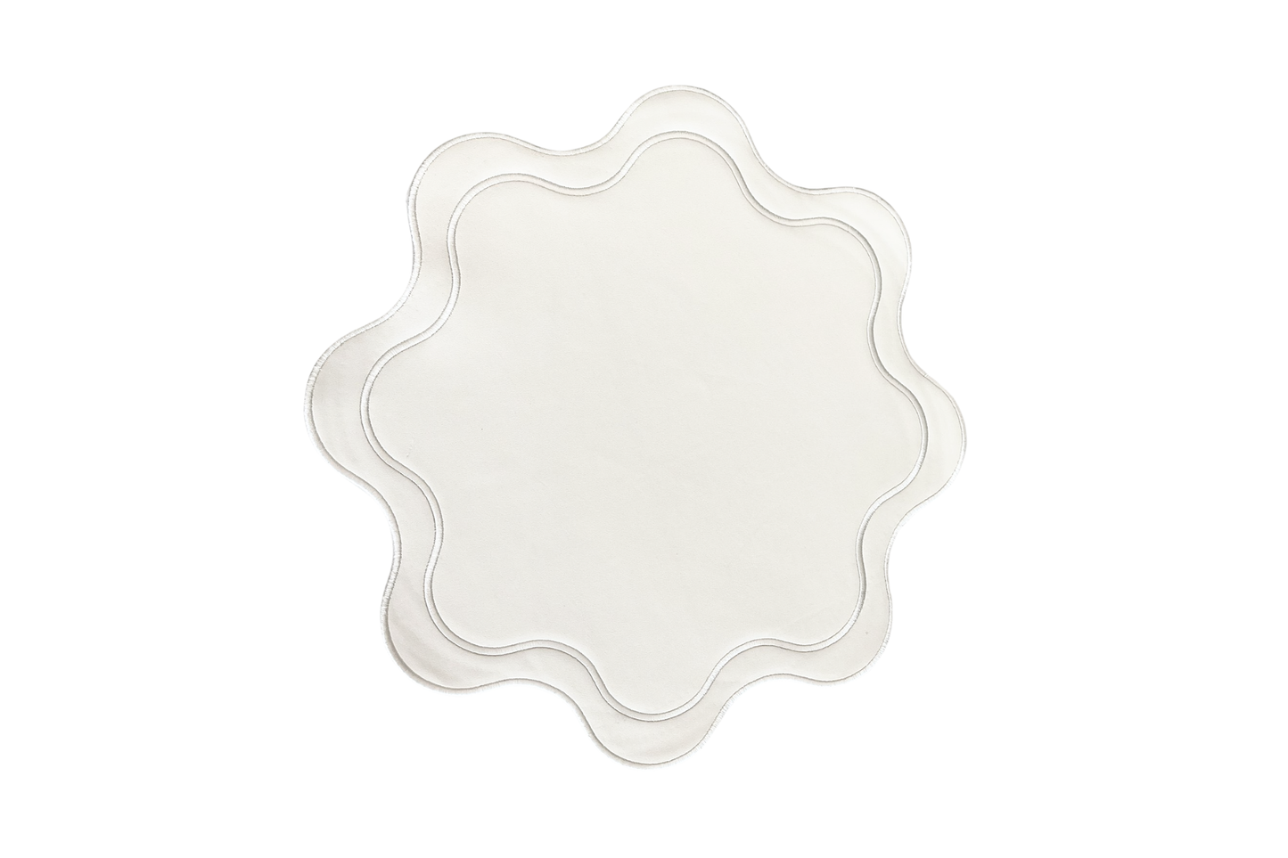 HAVEN WHITE FAUX LEATHER PLACEMAT