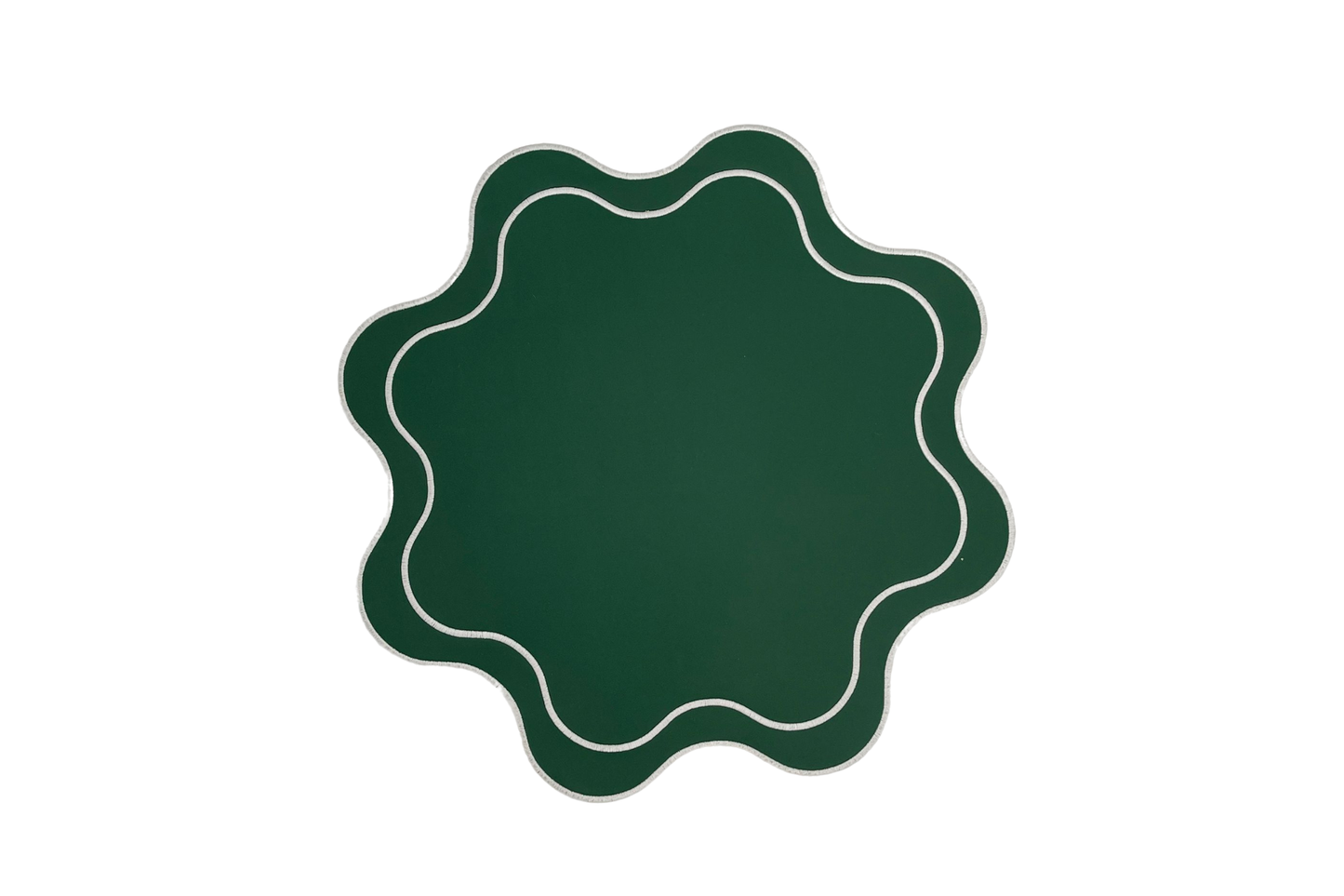 HAVEN GREEN FAUX LEATHER PLACEMAT