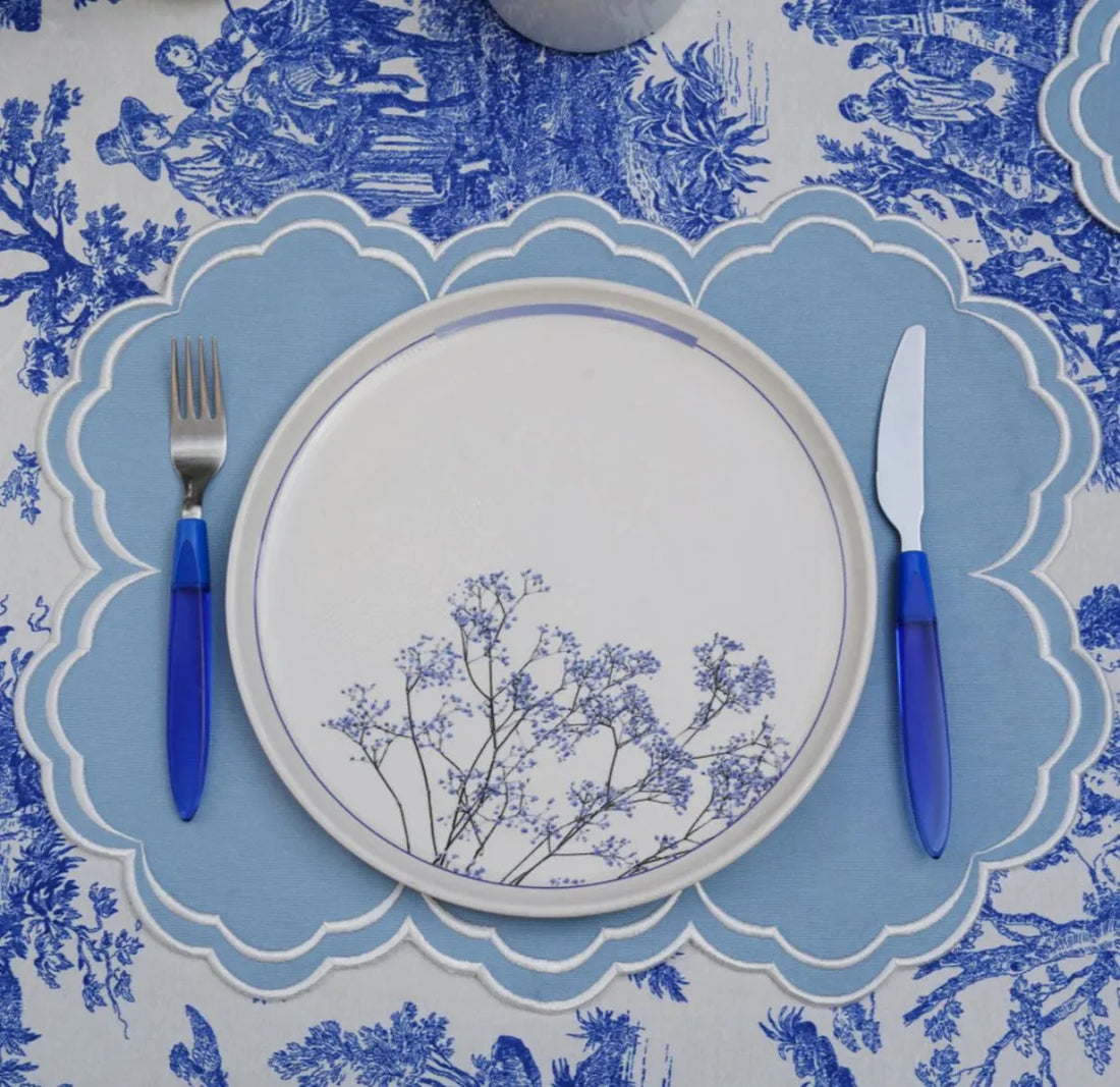The Citrus Sun: Brightening Your Brunch with Orange and Blue