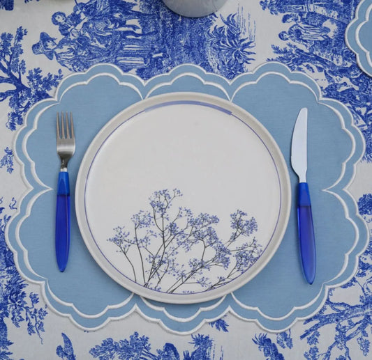 The Citrus Sun: Brightening Your Brunch with Orange and Blue