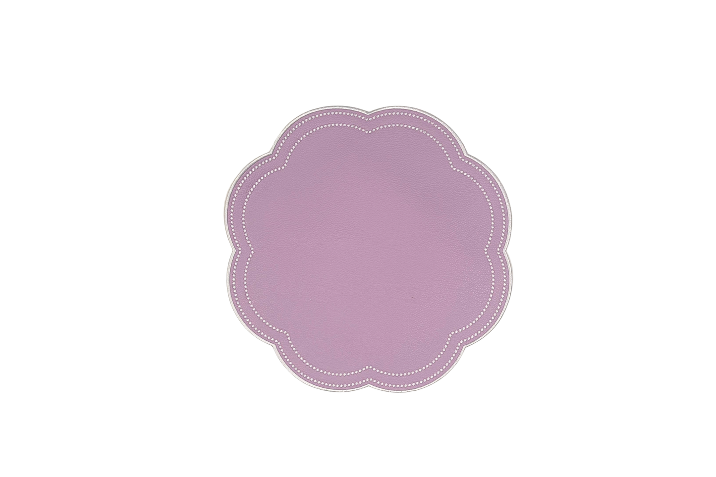 NURTURE PURPLE FAUX LEATHER PLACEMAT