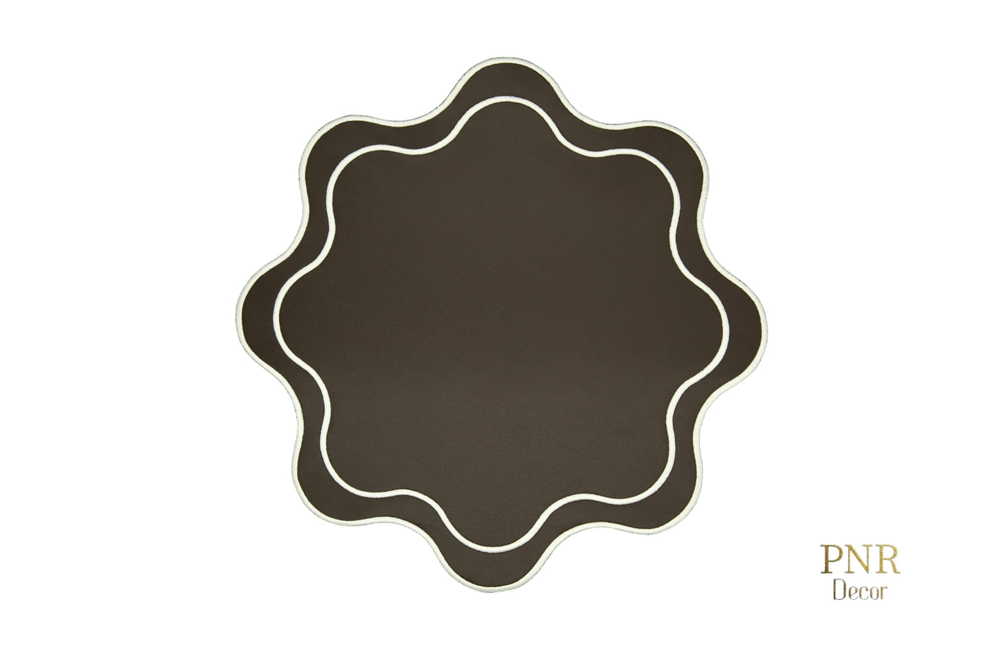 HAVEN BROWN FAUX LEATHER PLACEMAT