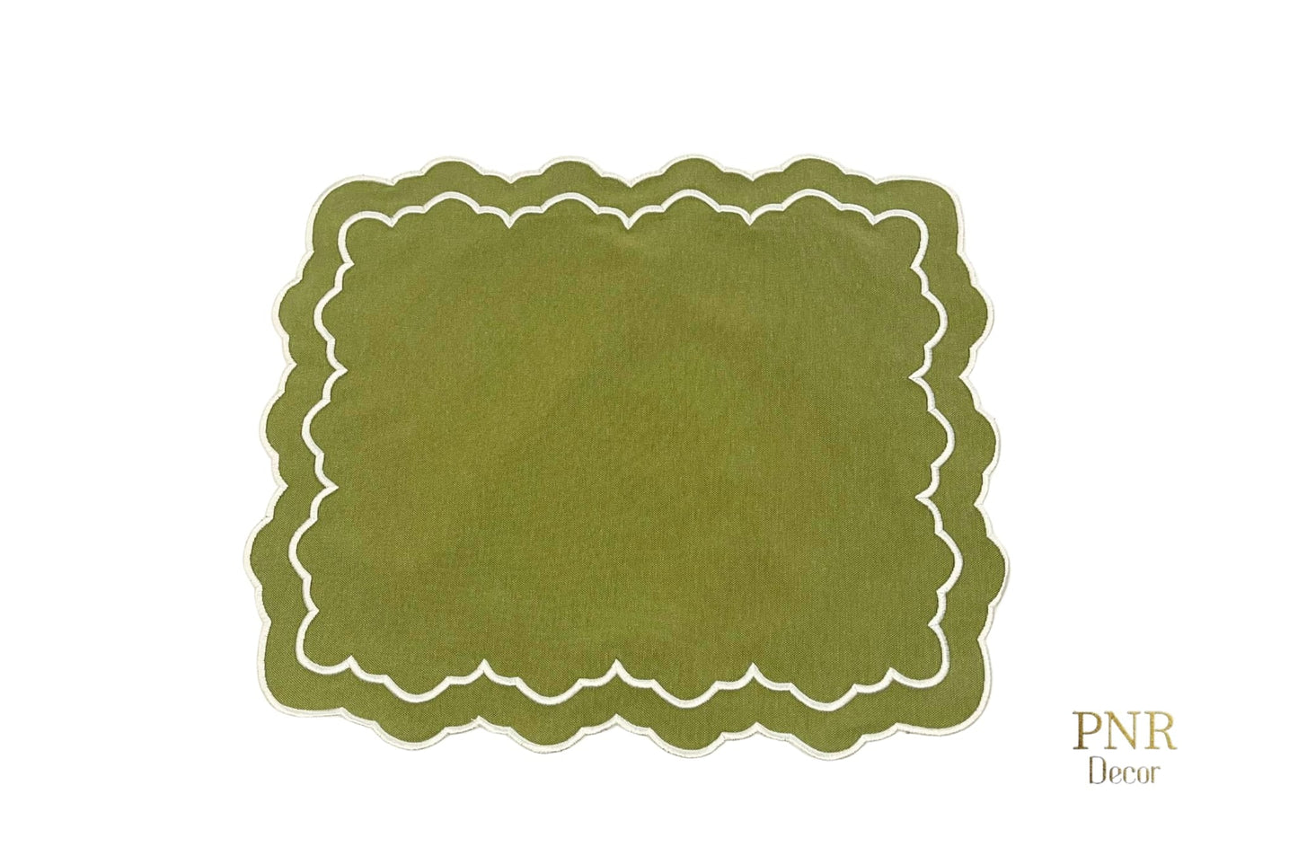 ELARA GREEN FABRIC PLACEMAT